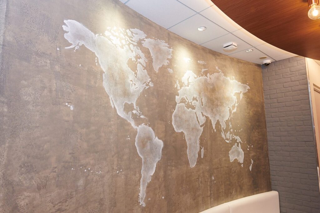 株式会社エアトリの世界地図